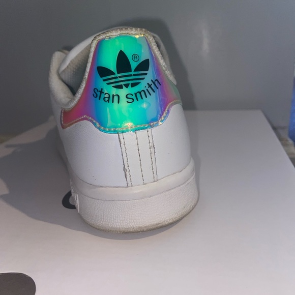 stan smith holographic shoes